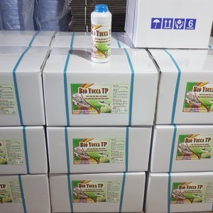 BIO YUCCA TP - HẤP THỤ KHÍ ĐỘC CỰC MẠNH , CẤP CỨU KHI TÔM, CÁ BỊ NGỘ ĐỘC HÓA CHẤT 
